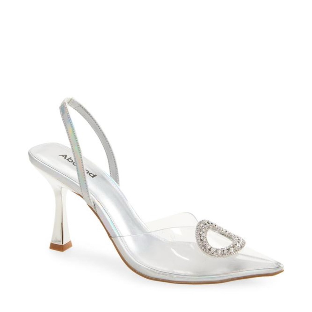 Abound Metallic Silver Women's Heels